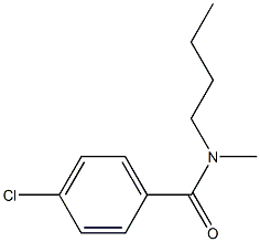 N-Methyl-N-butyl-4-chlorobenzamide 구조식 이미지