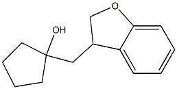 1-[(2,3-Dihydrobenzofuran)-3-ylmethyl]cyclopentan-1-ol Structure