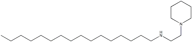 N-Hexadecylpiperidine-1-ethanamine Structure