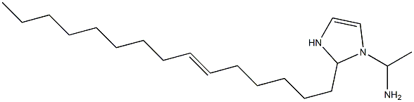 1-(1-Aminoethyl)-2-(6-pentadecenyl)-4-imidazoline 구조식 이미지