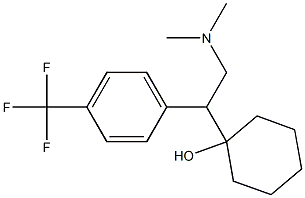 1-[1-(4-Trifluoromethylphenyl)-2-dimethylaminoethyl]cyclohexanol Structure