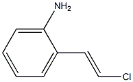 2-(2-Chlorovinyl)aniline 구조식 이미지