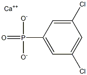 3,5-Dichlorophenylphosphonic acid calcium salt Structure