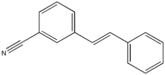 Stilbene-3-carbonitrile Structure