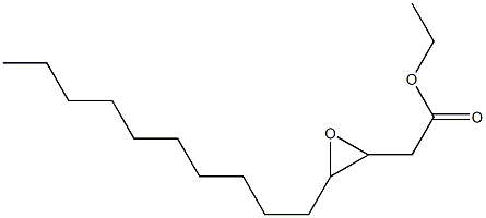 3,4-Epoxytetradecanoic acid ethyl ester 구조식 이미지