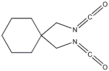 1,1-Bis(isocyanatomethyl)cyclohexane Structure