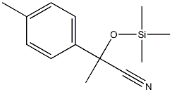 2-(4-Methylphenyl)-2-(trimethylsilyloxy)propanenitrile Structure