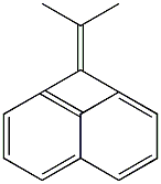 1-(1-Methylethylidene)-1H-cyclobuta[de]naphthalene Structure