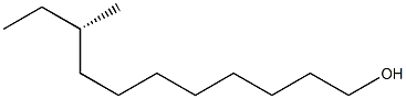 (S)-9-Methyl-1-undecanol Structure