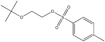 4-Methylbenzenesulfonic acid 2-tert-butoxyethyl ester 구조식 이미지