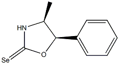 (4S,5R)-4-Methyl-5-phenyloxazolidine-2-selenone Structure