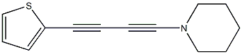 1-Piperidino-4-(2-thienyl)-1,3-butadiyne 구조식 이미지