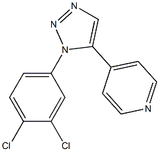 1-(3,4-Dichlorophenyl)-5-(4-pyridyl)-1H-1,2,3-triazole Structure