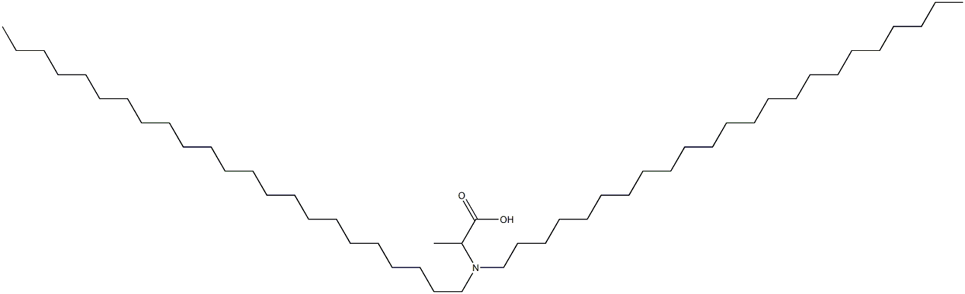 2-(Ditricosylamino)propanoic acid Structure