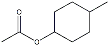 Acetic acid 4-methylcyclohexyl ester 구조식 이미지