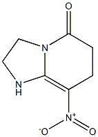 5-Nitro-1,7-diazabicyclo[4.3.0]non-5-en-2-one 구조식 이미지