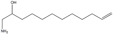 1-Amino-11-dodecen-2-ol 구조식 이미지