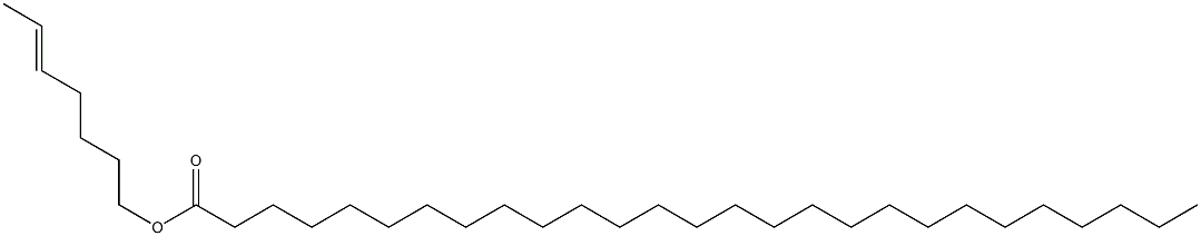 Heptacosanoic acid 5-heptenyl ester 구조식 이미지