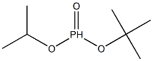 Phosphonic acid isopropyl tert-butyl ester 구조식 이미지