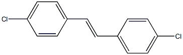 (E)-4,4'-Dichlorostilbene Structure