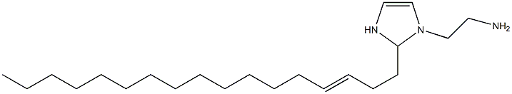 1-(2-Aminoethyl)-2-(3-heptadecenyl)-4-imidazoline Structure