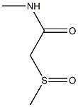 N-Methyl-2-(methylsulfinyl)acetamide 구조식 이미지