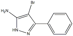 4-Bromo-5-phenyl-2H-pyrazol-3-amine Structure