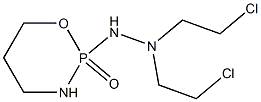 Tetrahydro-2-[2,2-bis(2-chloroethyl)hydrazino]-2H-1,3,2-oxazaphosphorine 2-oxide Structure