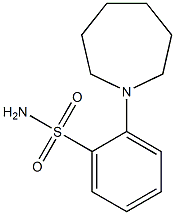 2-[(Hexahydro-1H-azepin)-1-yl]benzenesulfonamide Structure