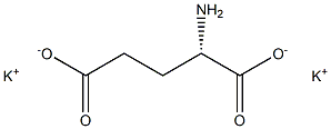 L-Glutamic acid dipotassium salt Structure