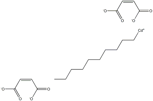 Bis(maleic acid 1-decyl)cadmium salt 구조식 이미지