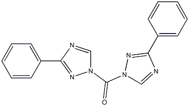 Phenyl(1H-1,2,4-triazole-1-yl) ketone 구조식 이미지