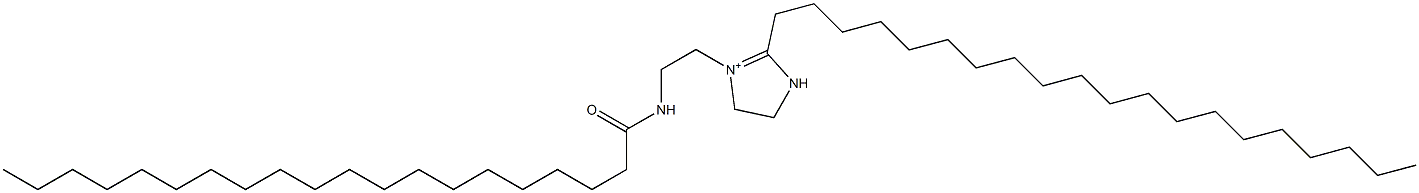 1-[2-(Icosanoylamino)ethyl]-2-icosyl-1-imidazoline-1-ium 구조식 이미지