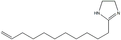 2-(10-Undecenyl)-1-imidazoline 구조식 이미지