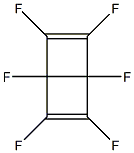 Hexafluorobicyclo[2.2.0]hexa-2,5-diene Structure