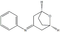 (1R,5S)-N-Phenyl-8-oxabicyclo[3.2.1]octan-3-imine Structure