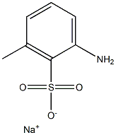 2-Amino-6-methylbenzenesulfonic acid sodium salt 구조식 이미지