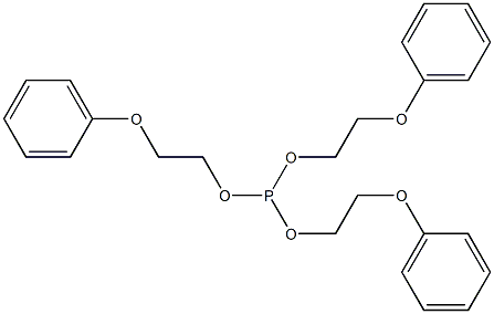 Tris(phenoxyethyl) phosphite Structure