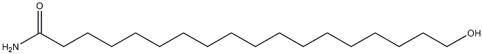 18-Hydroxyoctadecanamide Structure