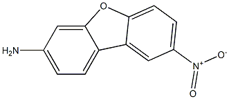 7-Amino-2-nitrodibenzofuran 구조식 이미지