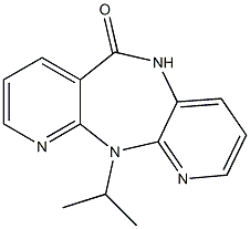 5,11-Dihydro-11-isopropyl-6H-dipyrido[3,2-b:2',3'-e][1,4]diazepin-6-one Structure