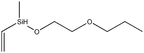 Ethenyl(2-propoxyethoxy)(methyl)silane 구조식 이미지