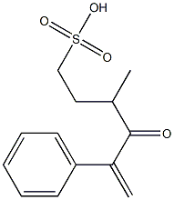 2-Phenylsulfo-4-methyl-1-hexen-3-one 구조식 이미지