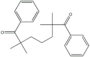 2,2,6,6-Tetramethyl-1,7-diphenylheptane-1,7-dione Structure
