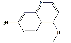 4-(Dimethylamino)-7-aminoquinoline Structure