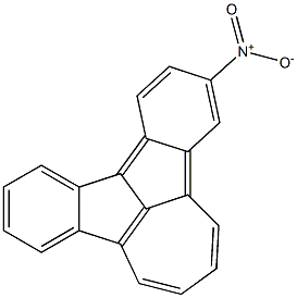 6-Nitrobenz[a]indeno[1,2,3-cd]azulene 구조식 이미지