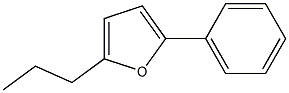 2-Propyl-5-phenylfuran 구조식 이미지