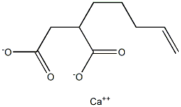 2-(4-Pentenyl)succinic acid calcium salt 구조식 이미지