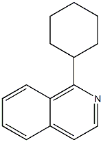 1-Cyclohexylisoquinoline Structure