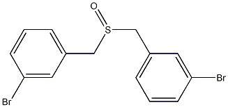 3-Bromophenyl(methyl) sulfoxide 구조식 이미지